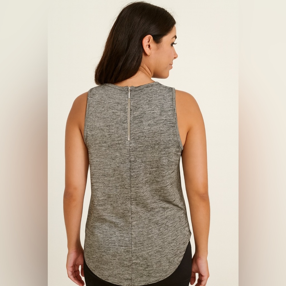 Armani Exchange Charcoal Tank Top – Women’s Size Medium - Picture 3 of 14